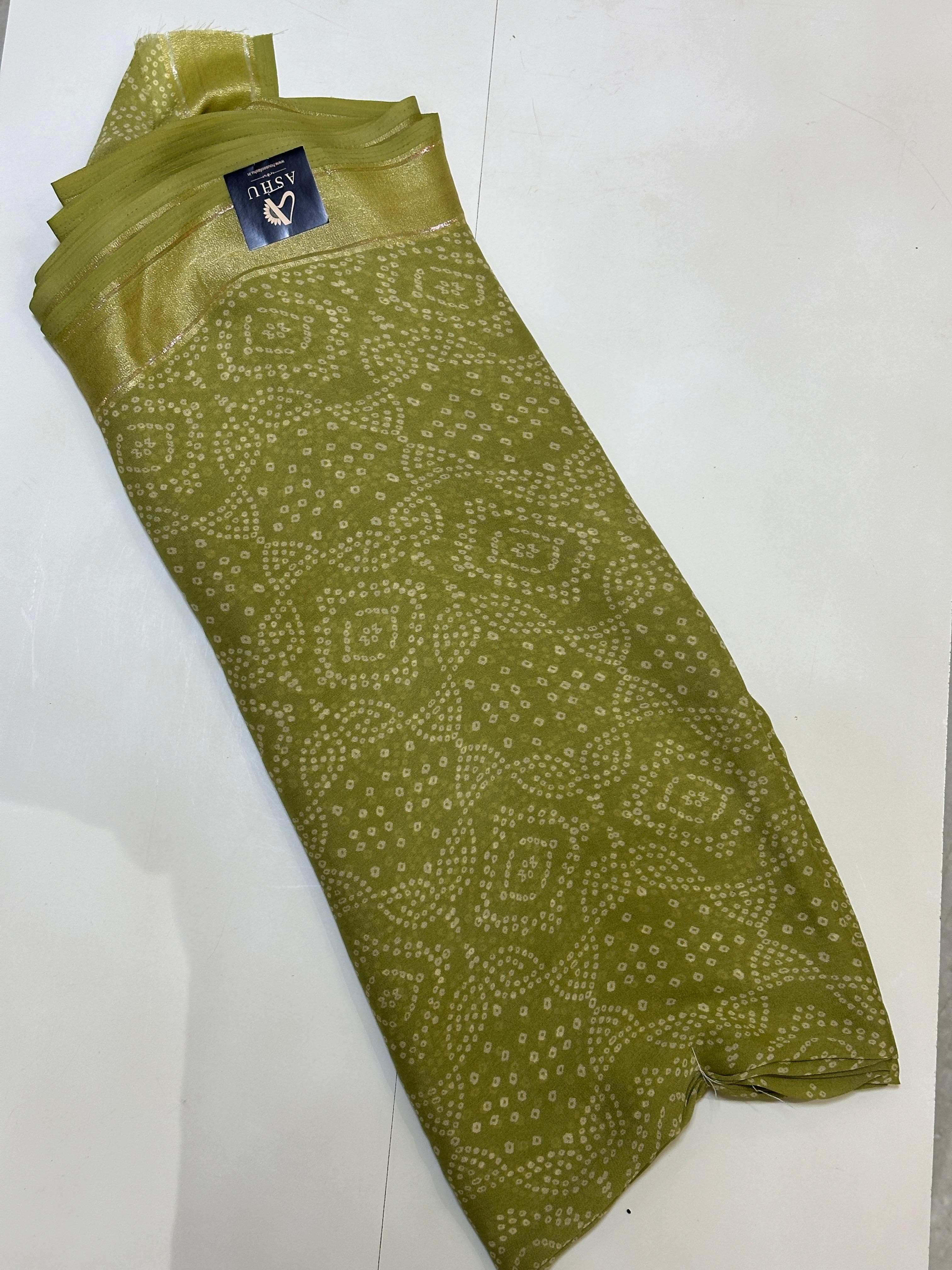 Sanskar — Olive Green view 1